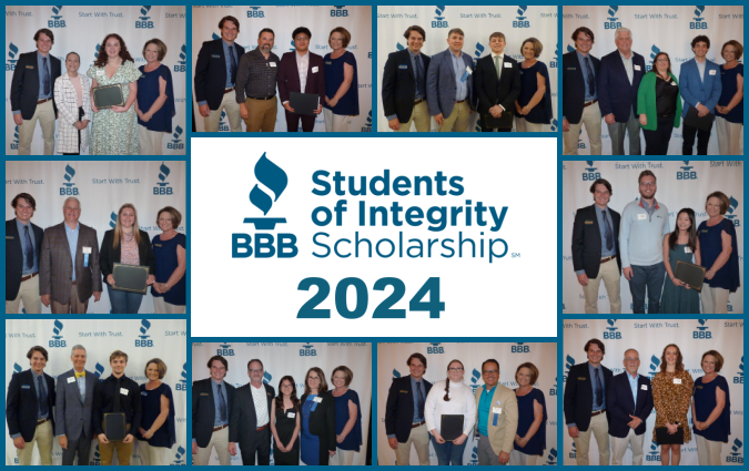 2024 Student of Integrity Winners