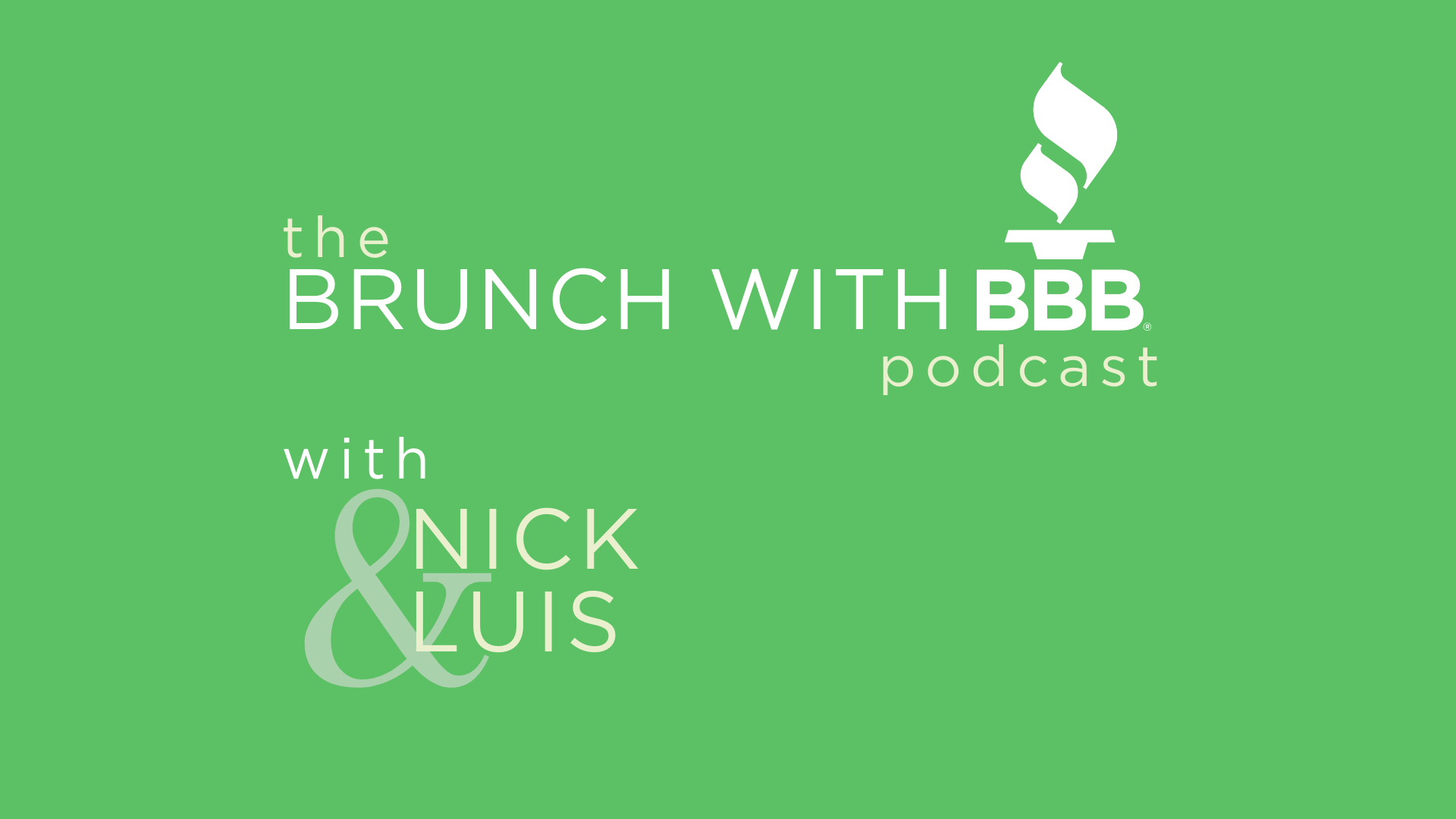Brunch with BBB Logo