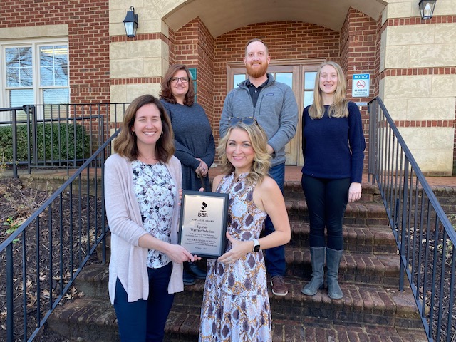 Upstate Warrior Solution team with LARP Chairman