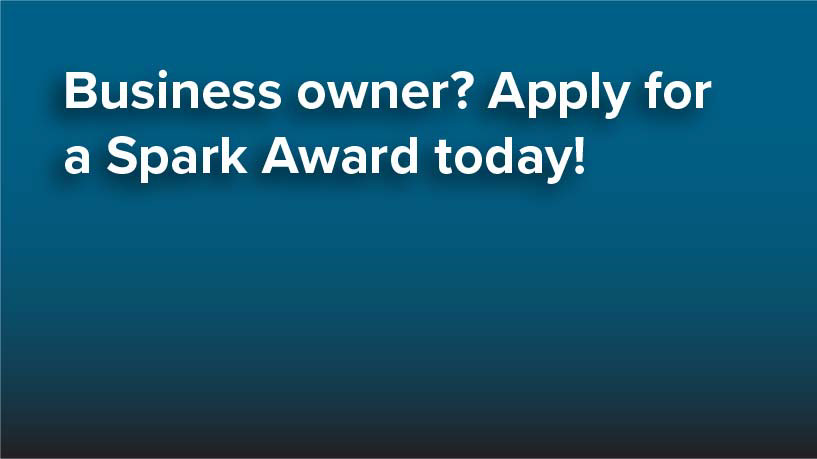 Business owner Spark Award application