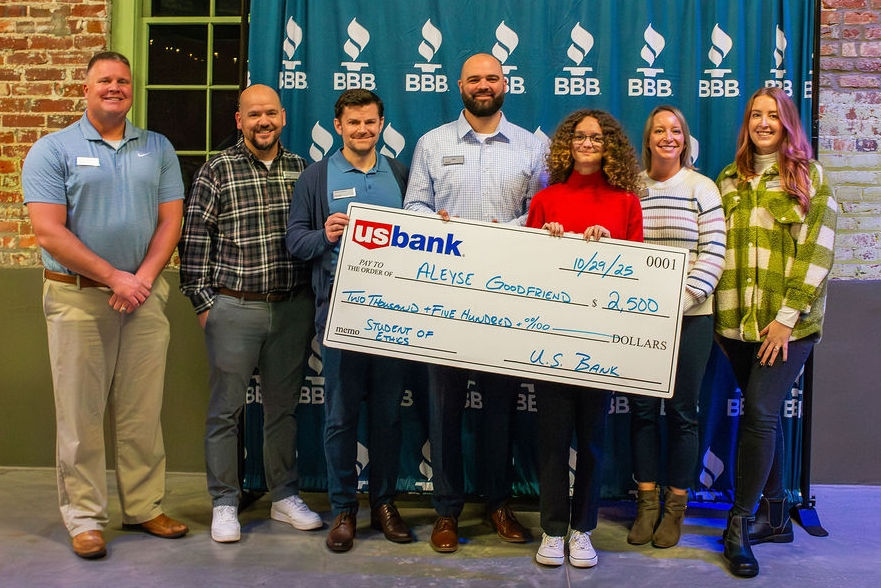 become a sponsor written on business card