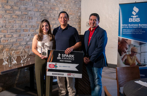 Spark Awards winner group photo