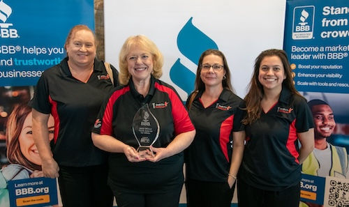 group of torch award winners