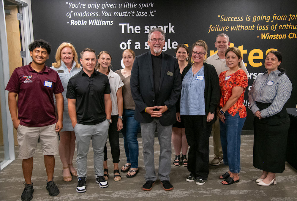 Group picture at Ignite Center