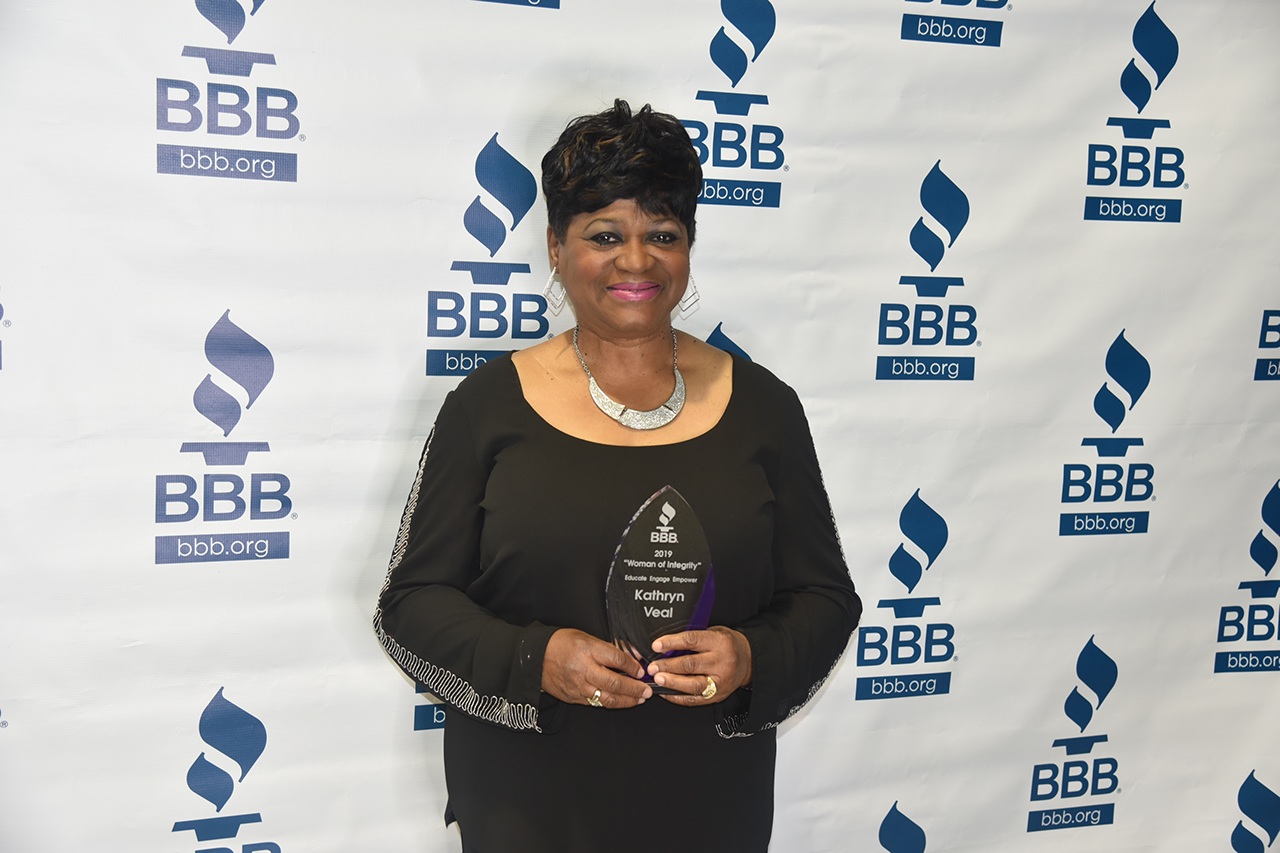 Kathryn Veal Woman of Integrity 2019 Recipient 