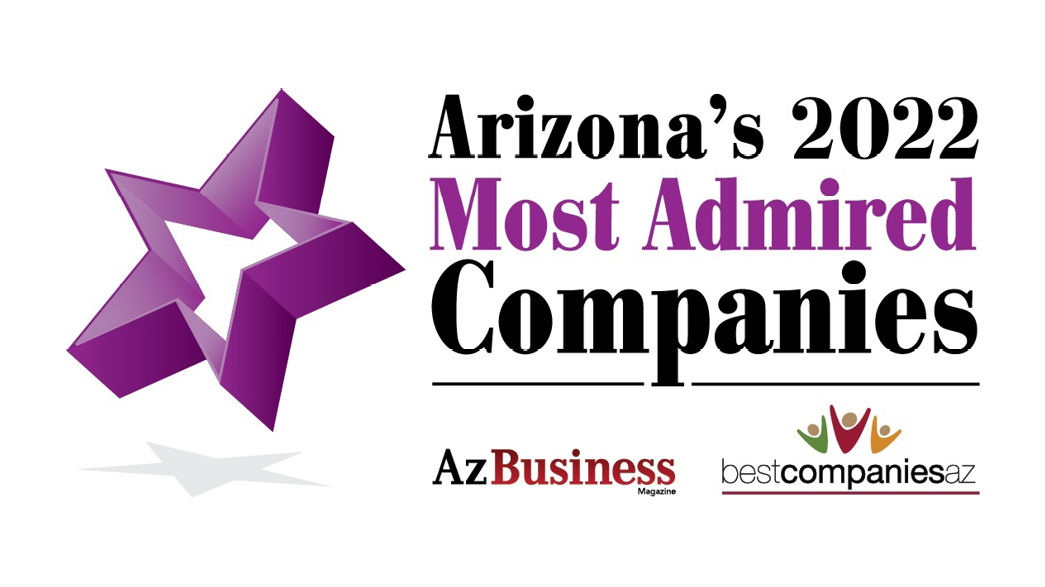 Arizona's 2022 most admired companies logo