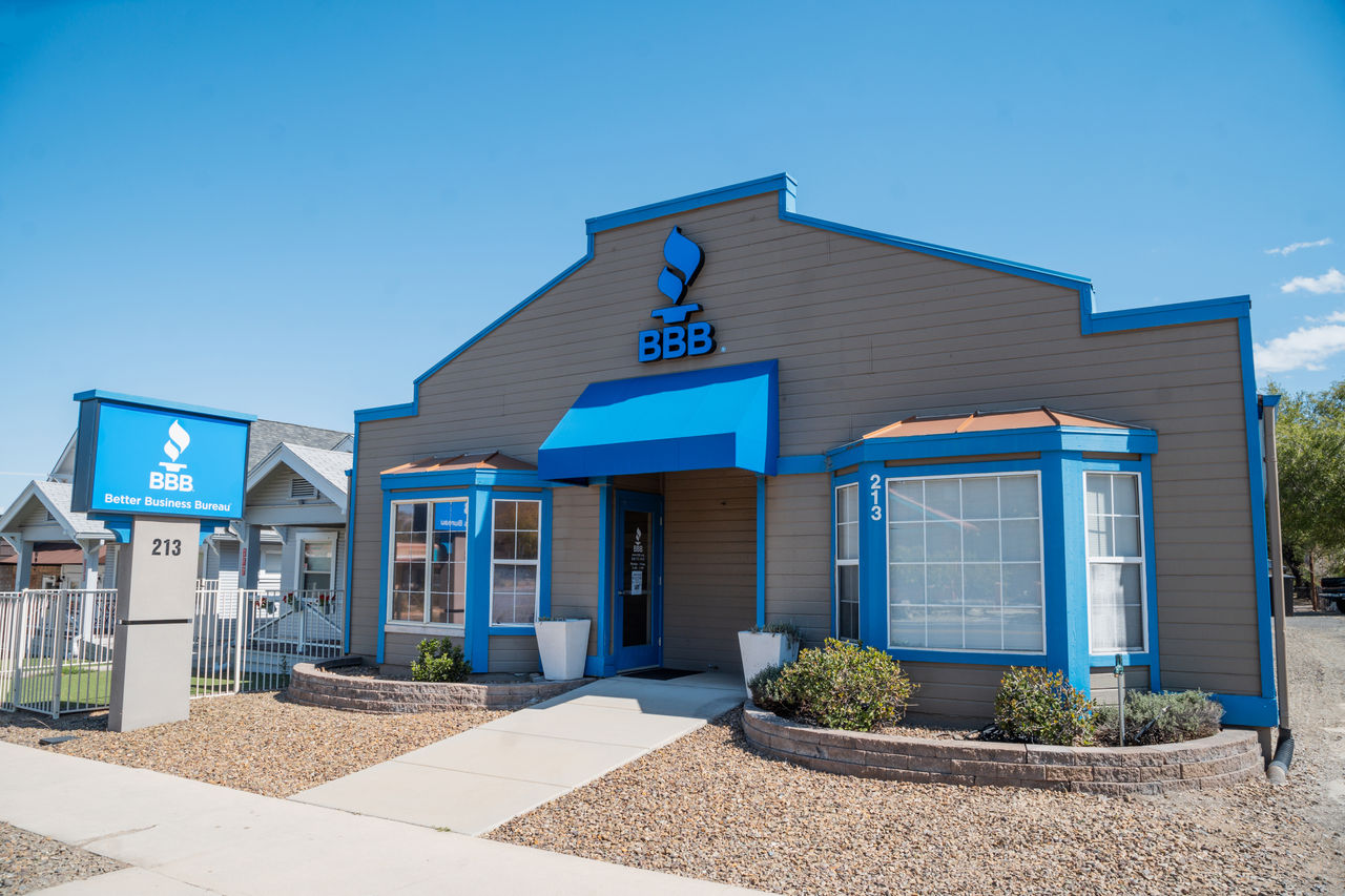 an exterior shot of the BBB Prescott Office