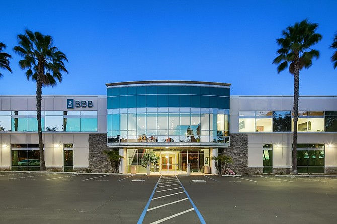 an exterior shot of the BBB San Diego Office