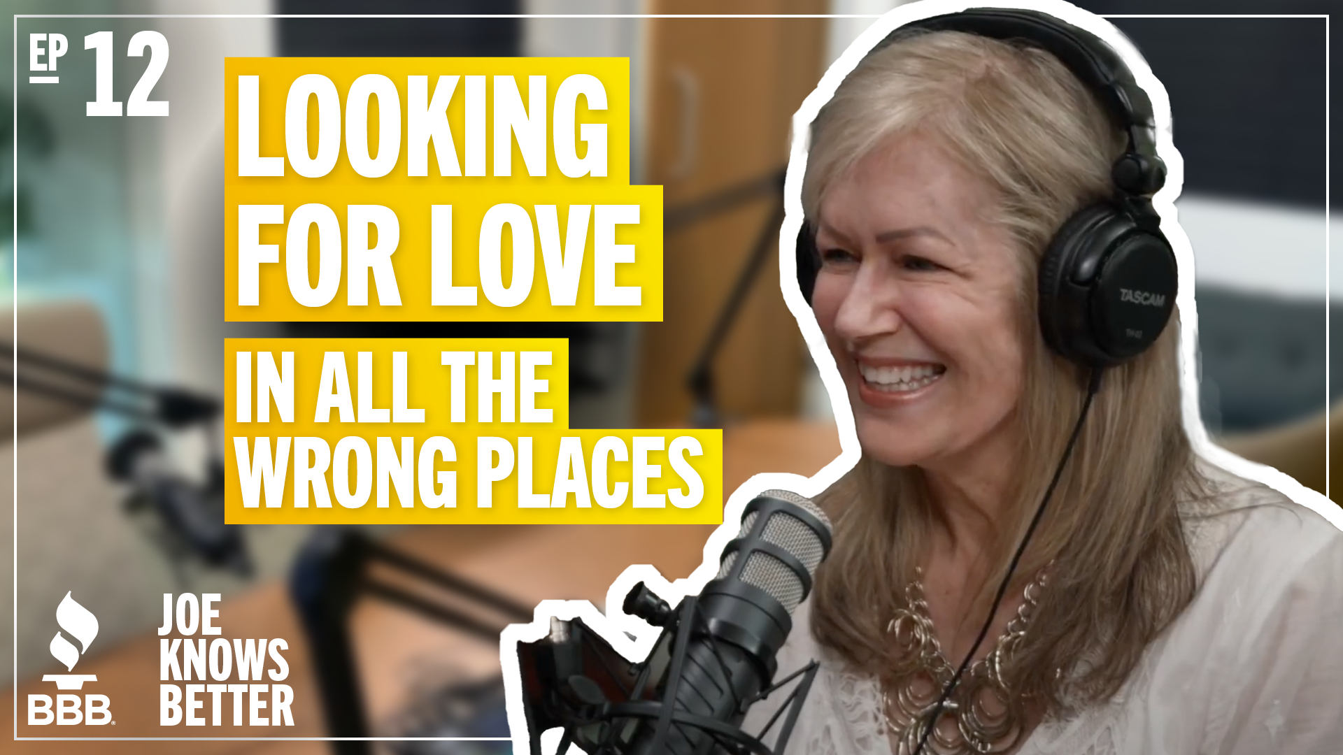 title card reading looking for love in all the wrong places