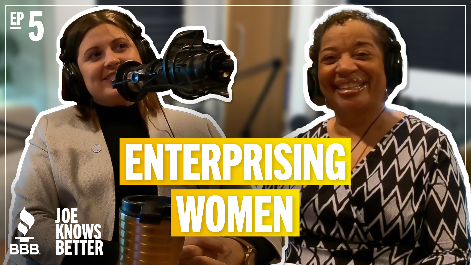 title card reading enterprising womene