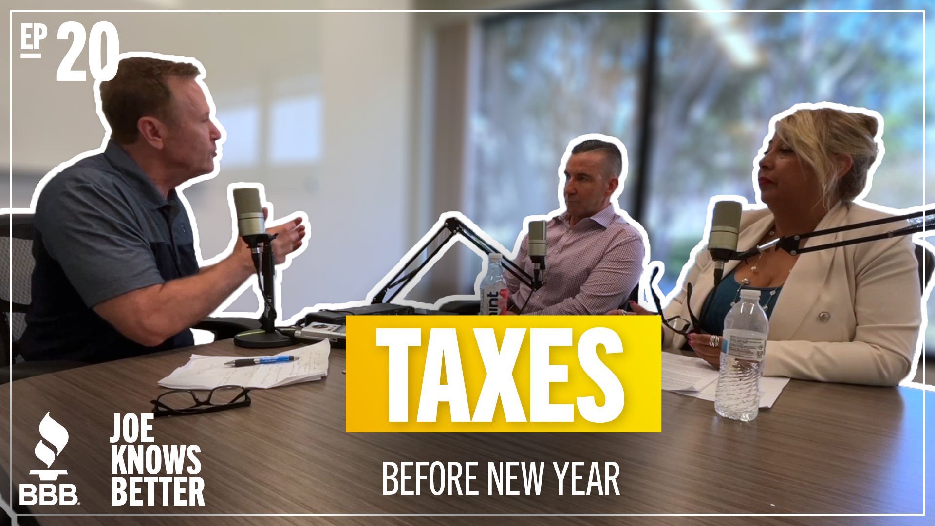 title card reading Taxes Before New Year
