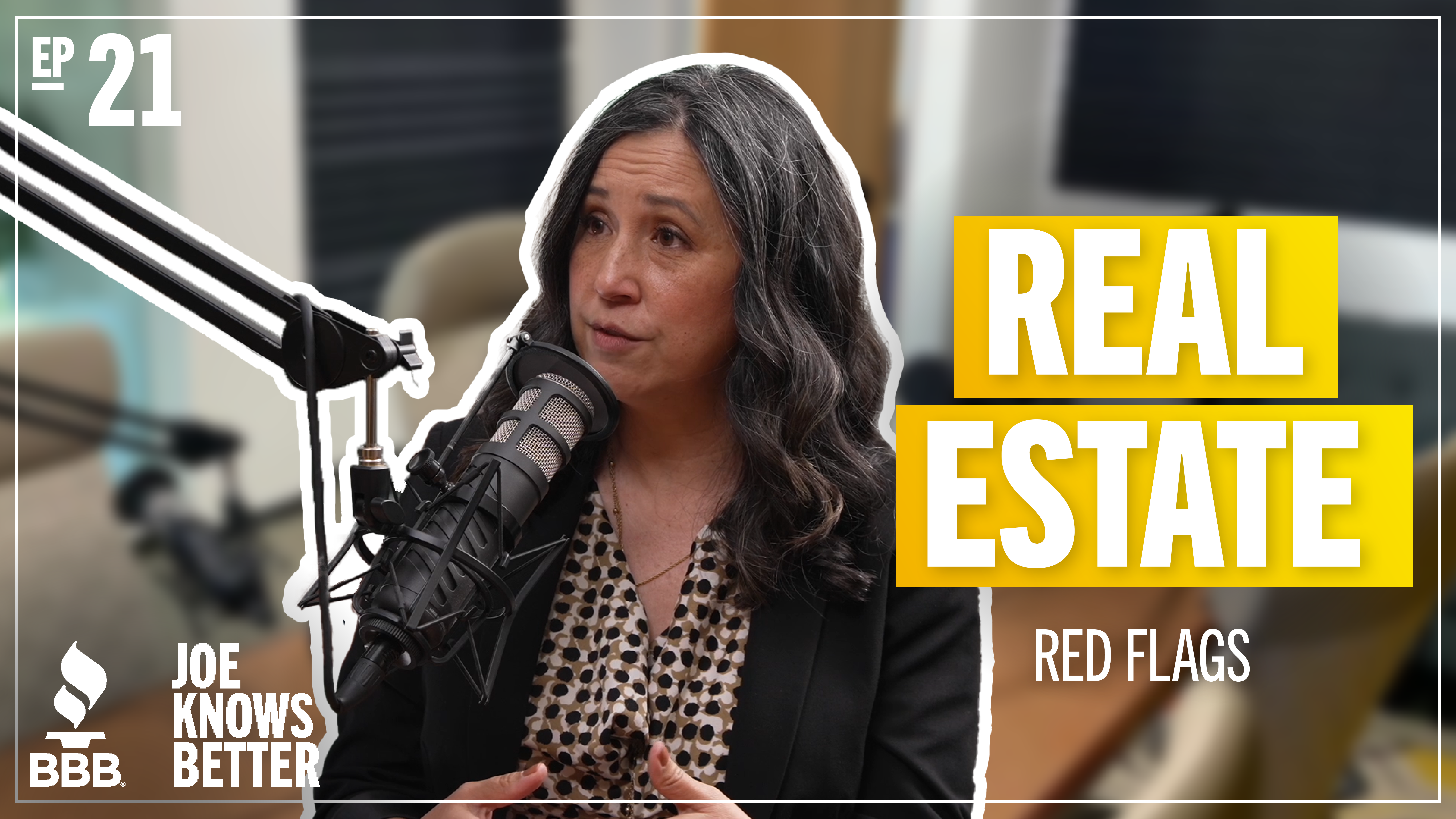 title card reading Real Estate Red Flags