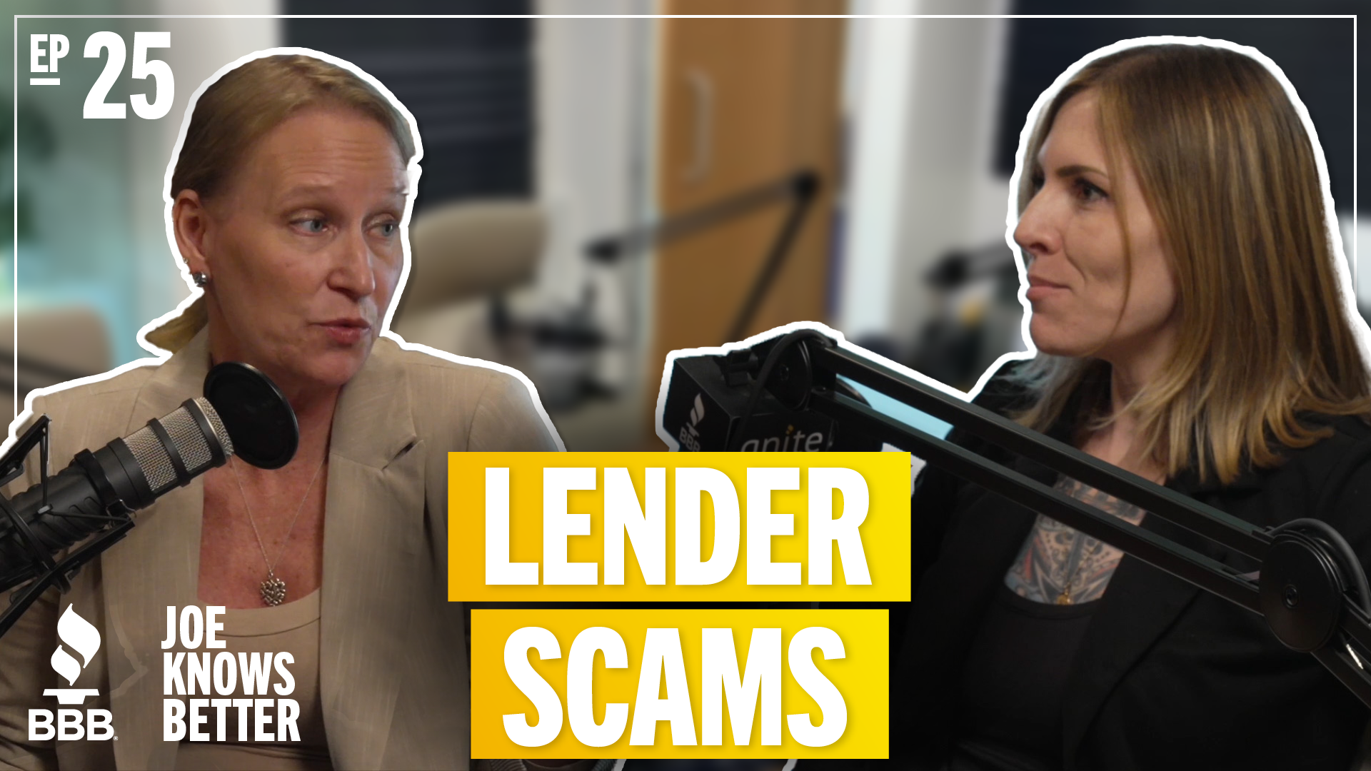 title card reading Lender Scams