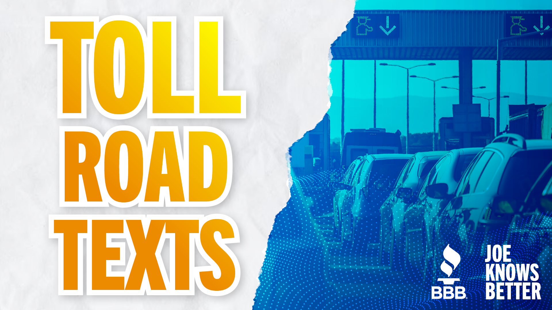title card reading Toll Road Texts