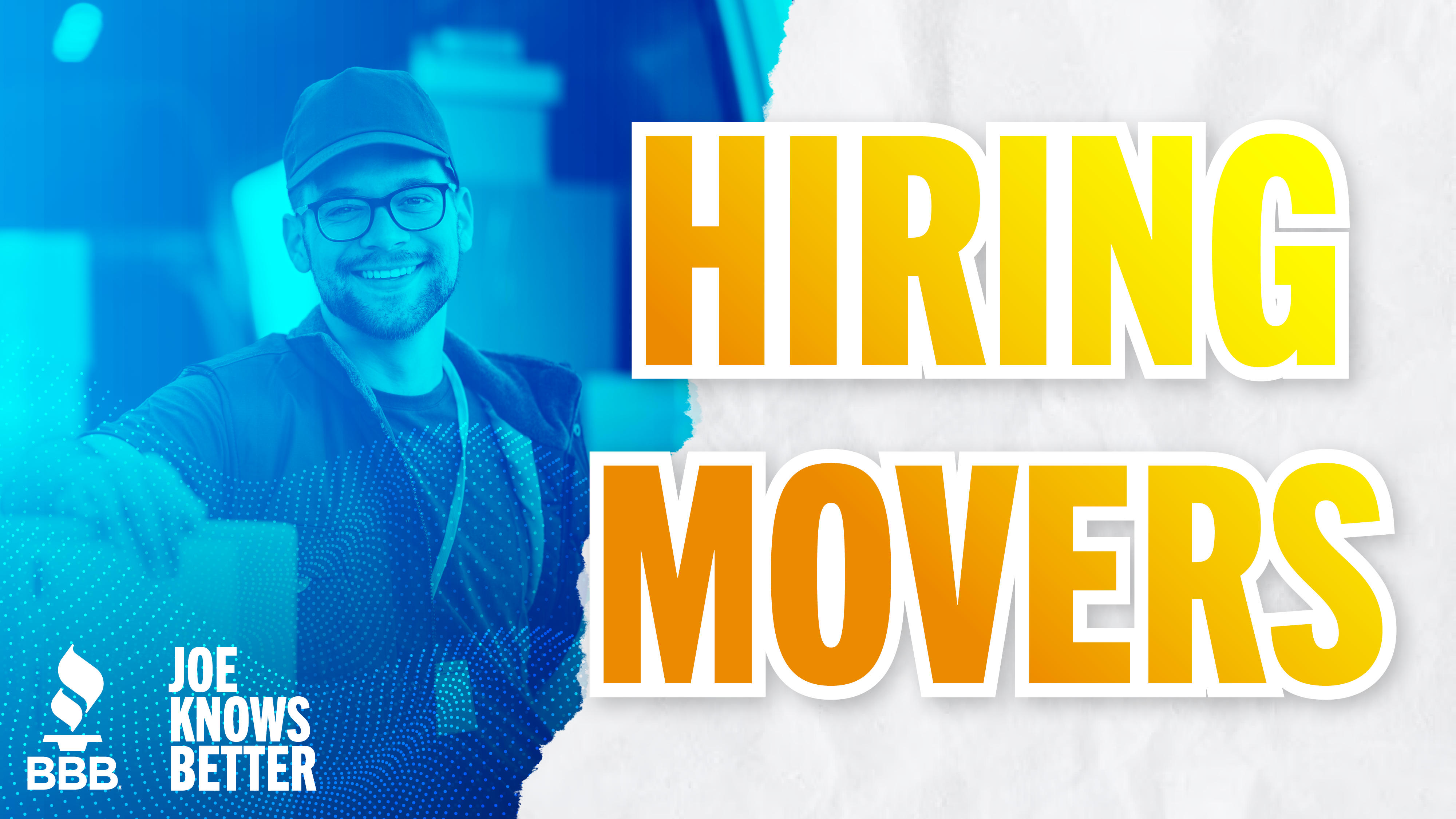title card reading Hiring Movers