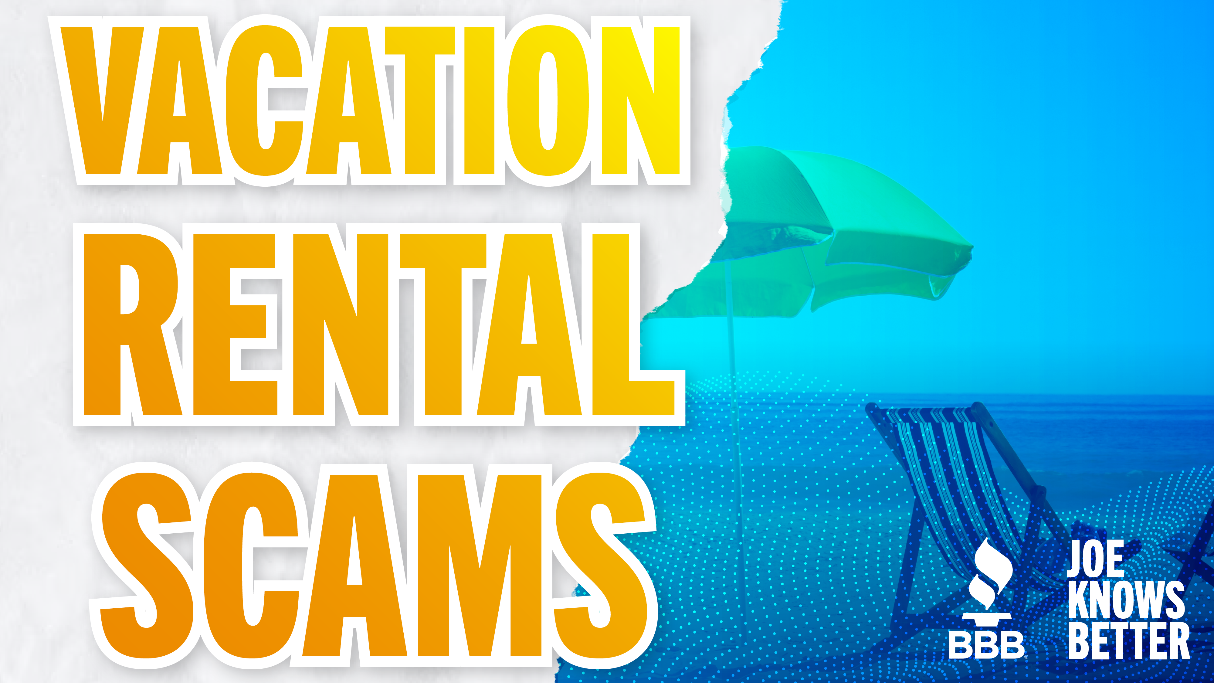 title card reading vacation rental scams