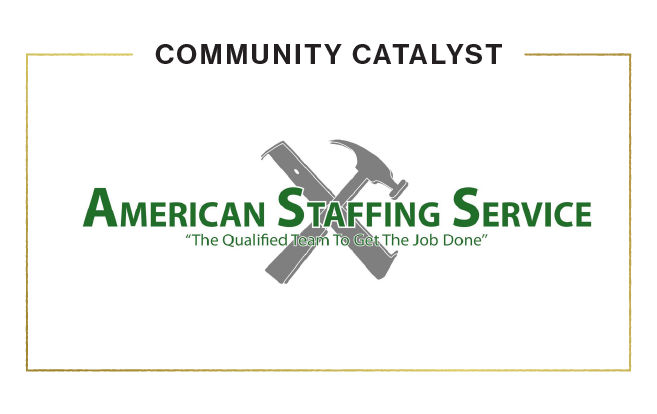 Community Catalyst sponsor - American Staffing logo