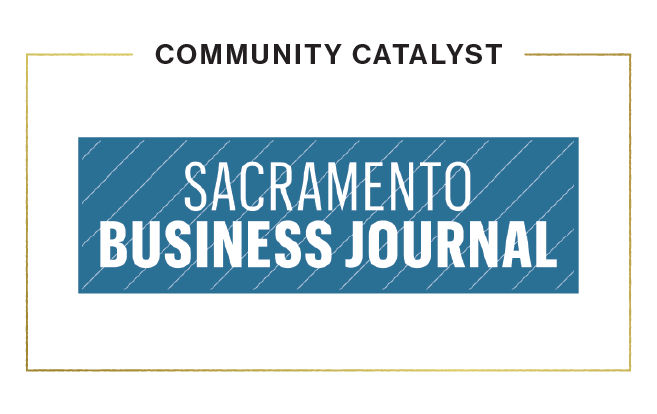 Community Catalyst sponsor - Sacramento Business Journal logo