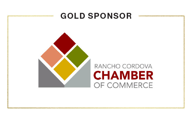 Gold sponsor - Rancho Cordova Chamber of Commerce logo