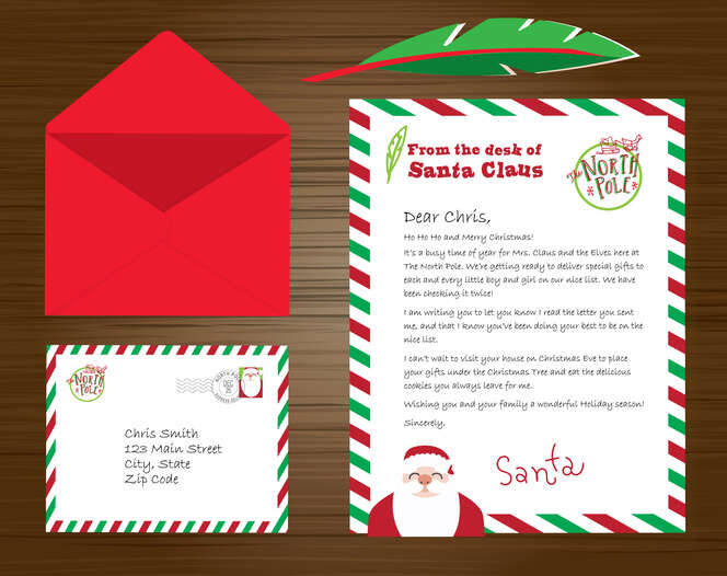 Is that letter from Santa a scam?