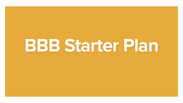 BBB Starter Plan