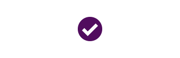 Purple Checkmark