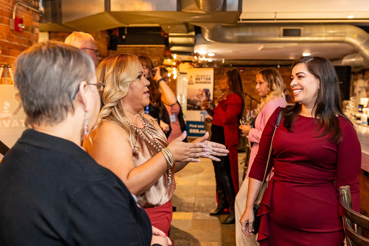 People networking