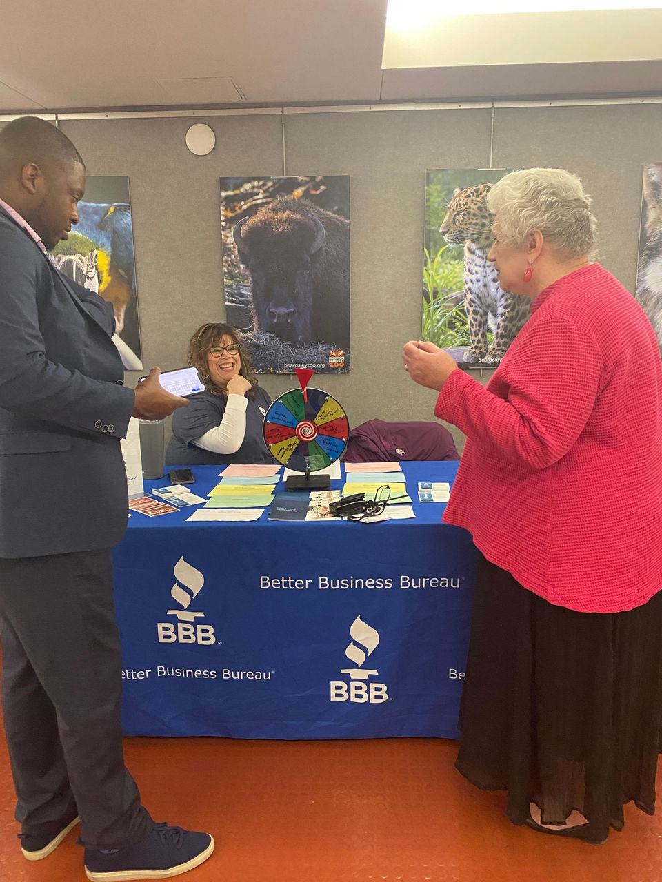 BBB Foundation of Connecticut was asked to join 10 state agencies and organizations at the State Capitol for financial literacy week. 