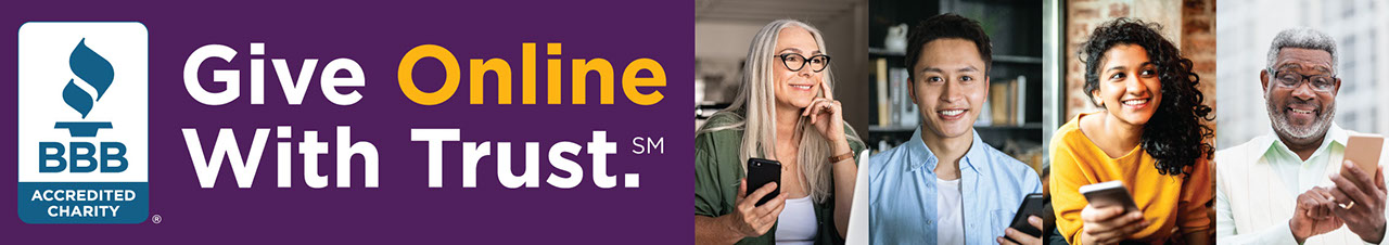 Give Online with Trust banner