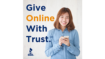 Give Online with Trust from BBB Metro NY