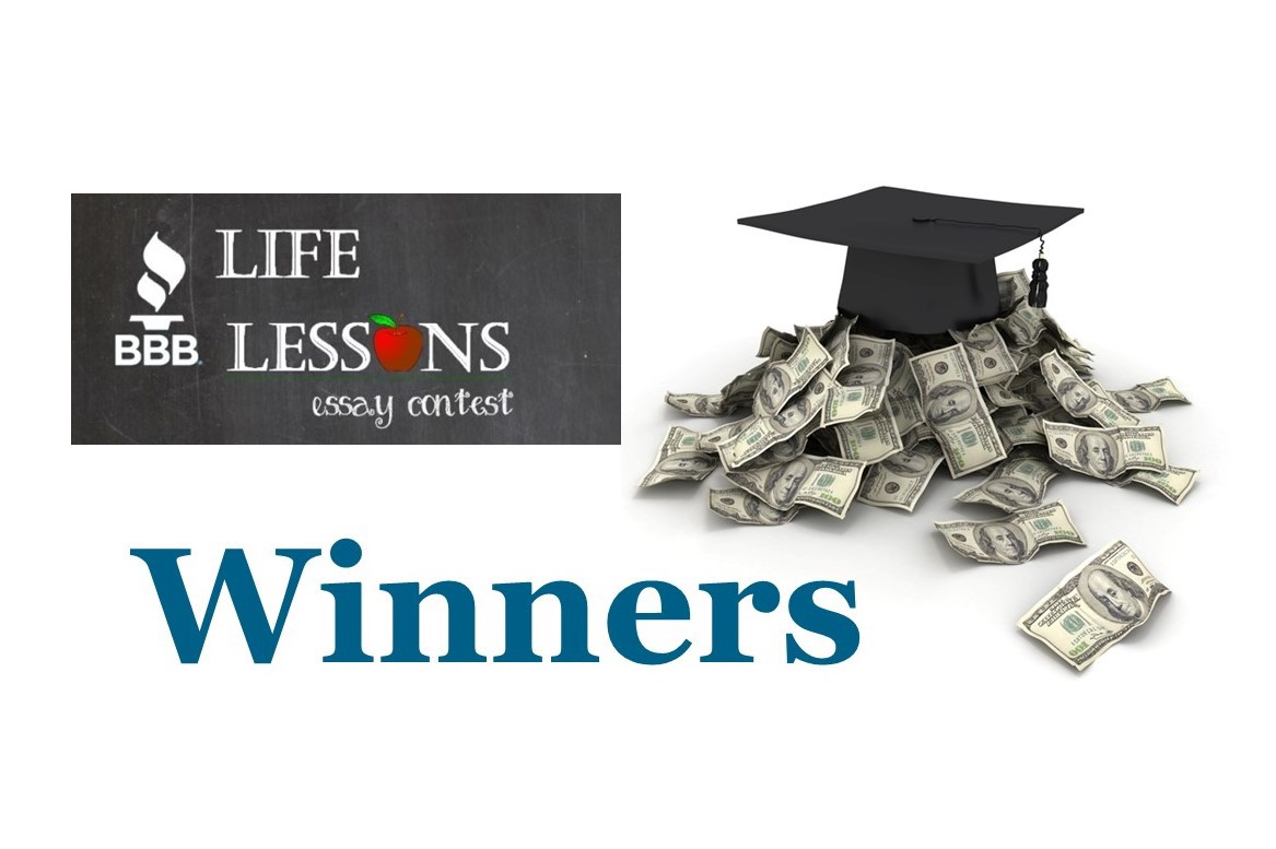 graduation cap with money and life lessons logo