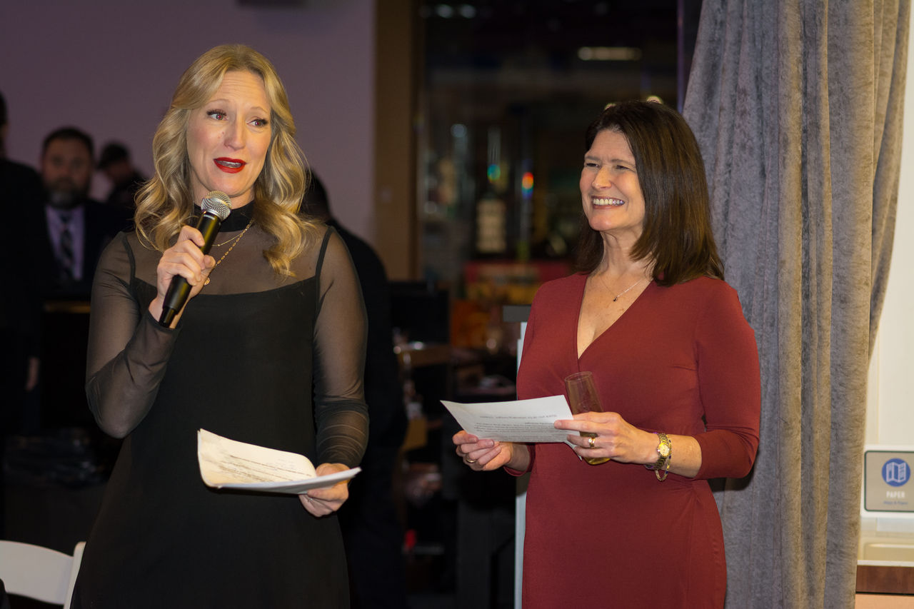  A Toast To Trust 2022 Torch Awards with emcee Laura Borchers and BBB President Judy Dollison