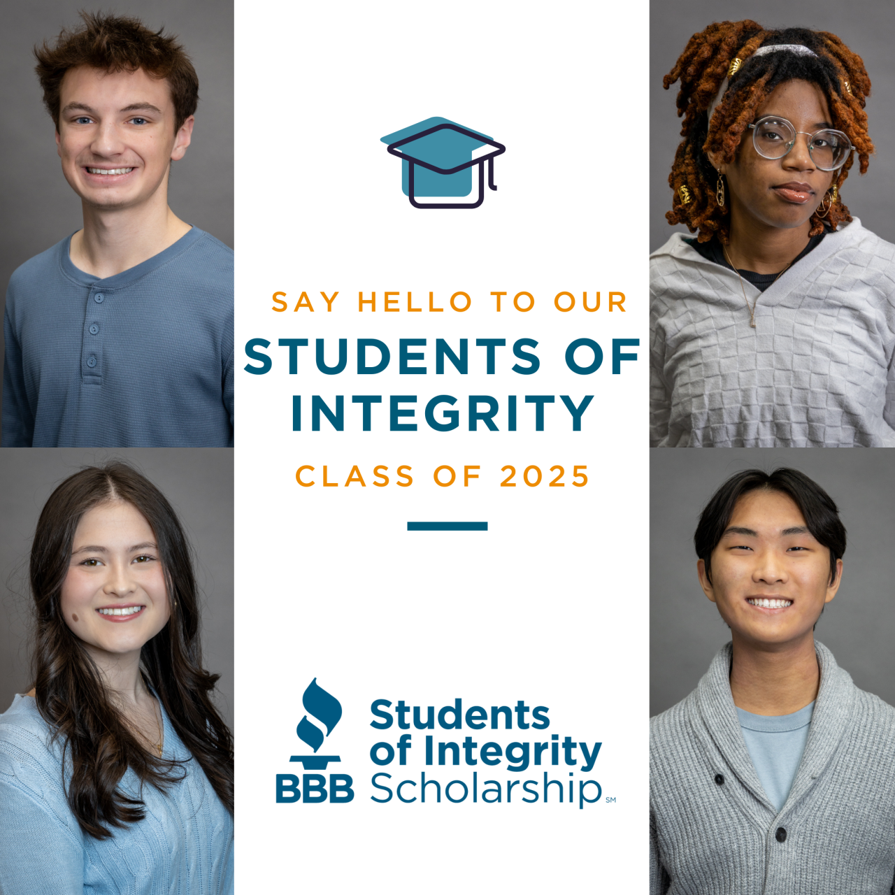 Noah Adkins, Laila Asberry, Alexa Feicks, and Luke Kim