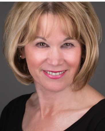 false Marjorie Stephens smiling in black top