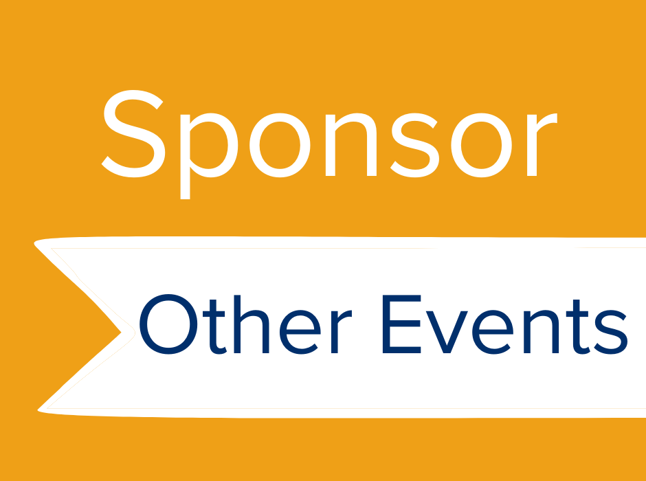 Graphic with "Sponsor Other Events"