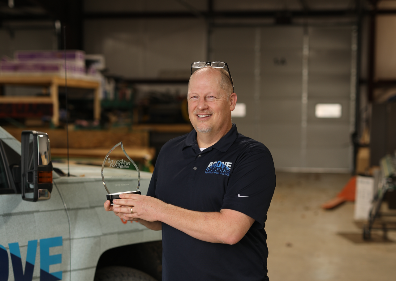 BBB Torch Award for Ethics Winner, Above Roofing