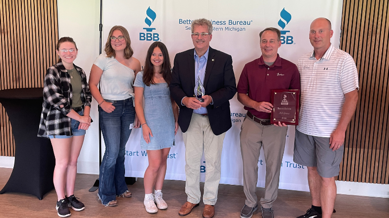 Group photo from BBB Trust Awards