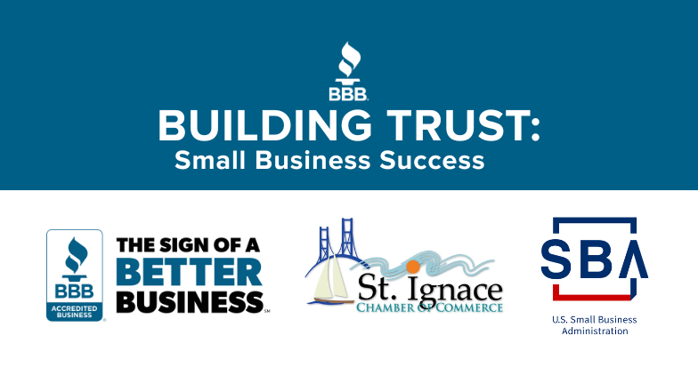 BBB event with the St. Ignace Chamber of Commerce