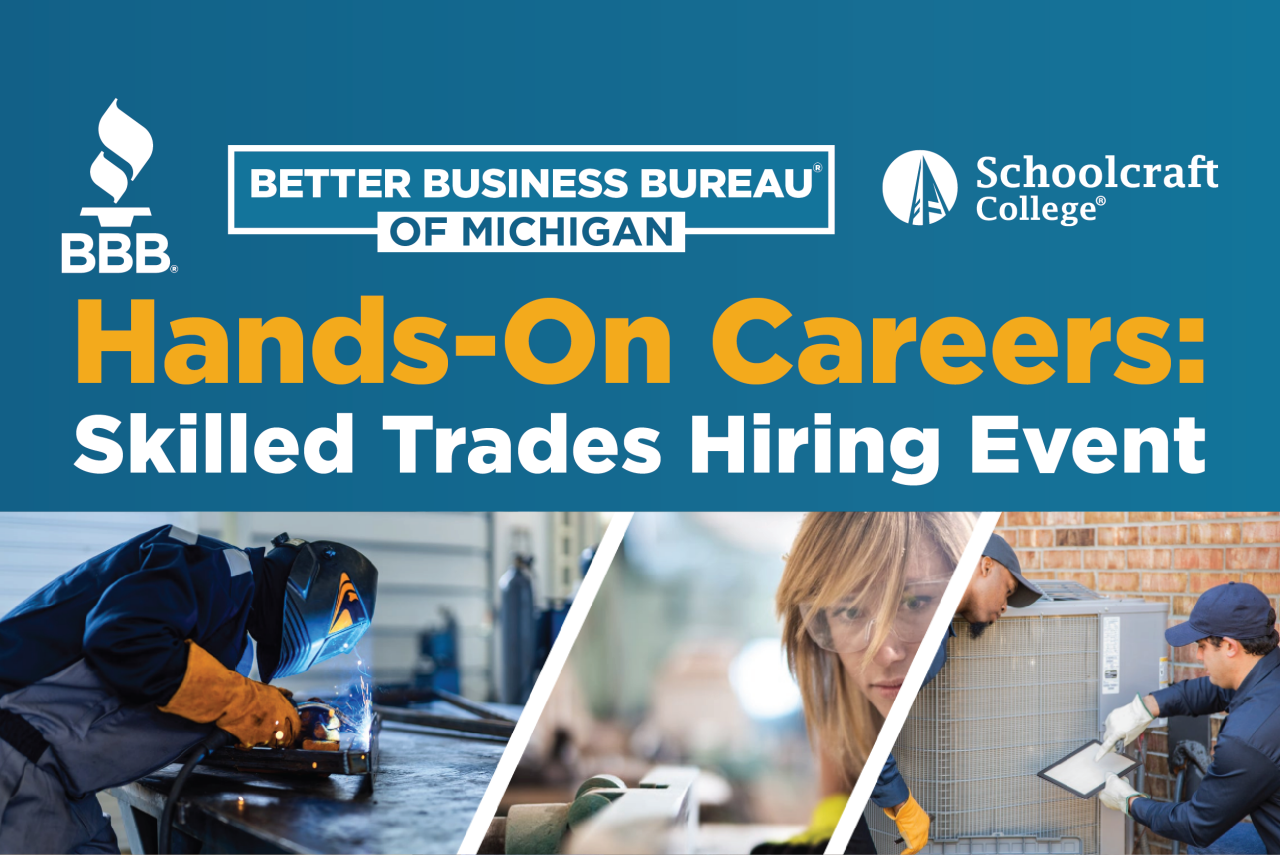 BBB Education Foundation Skilled Trades Career Fair on September 25th, 2025