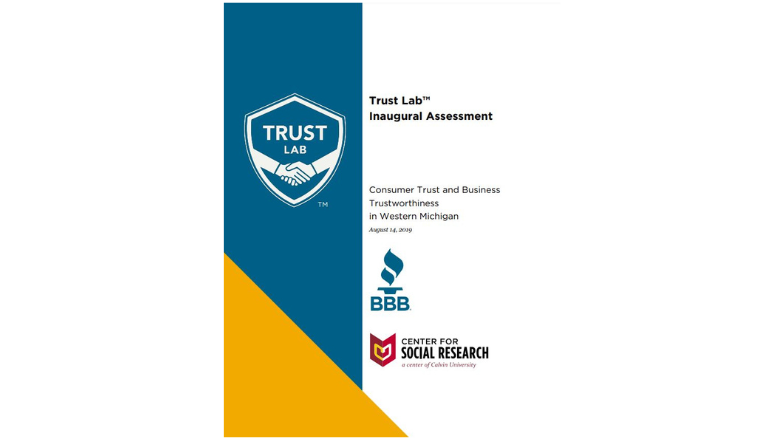 Trust Lab® Inaugural Assessment Cover