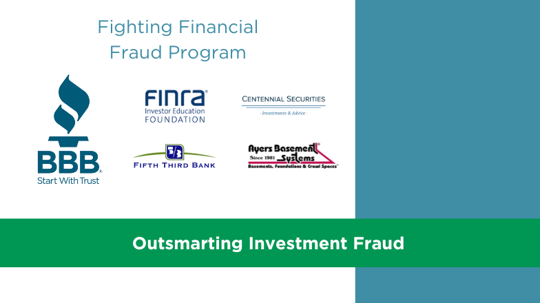 Outsmarting Investment Fraud Logo