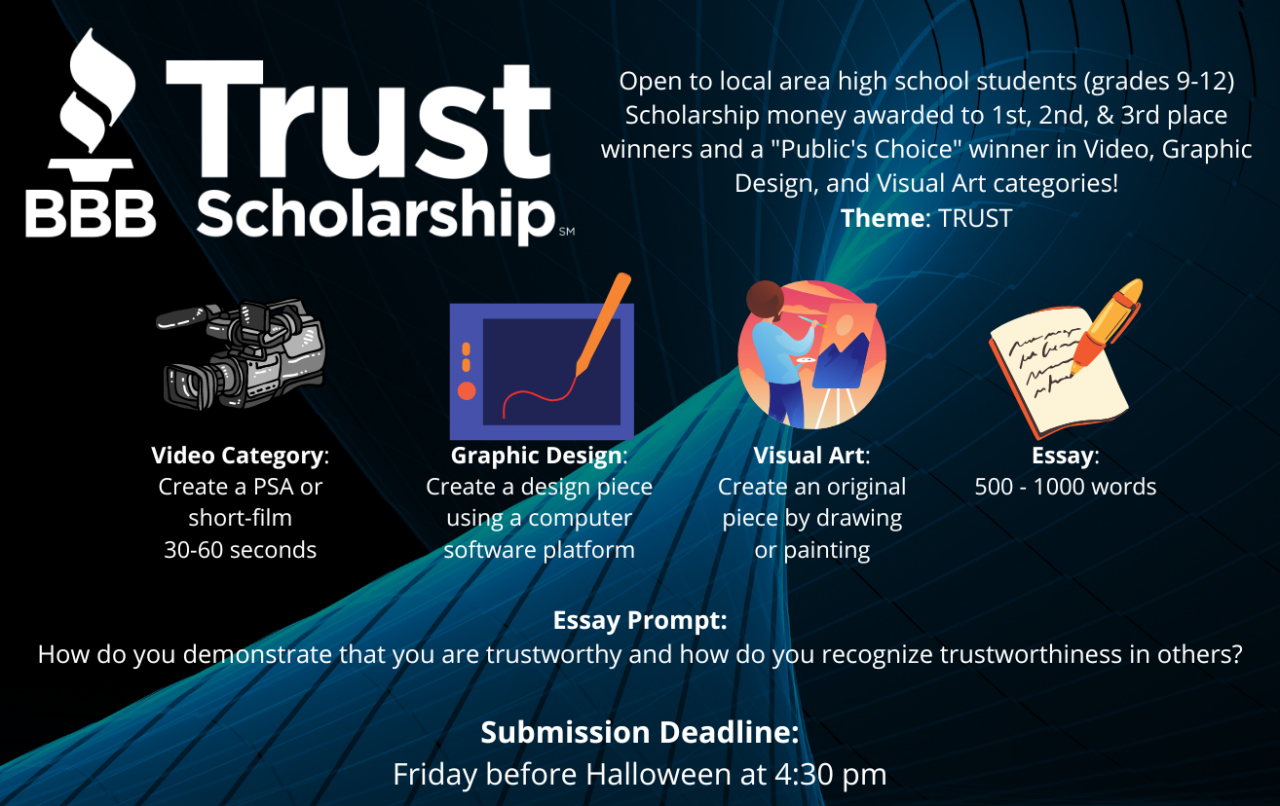 BBB Heroes for Trust Student Contest