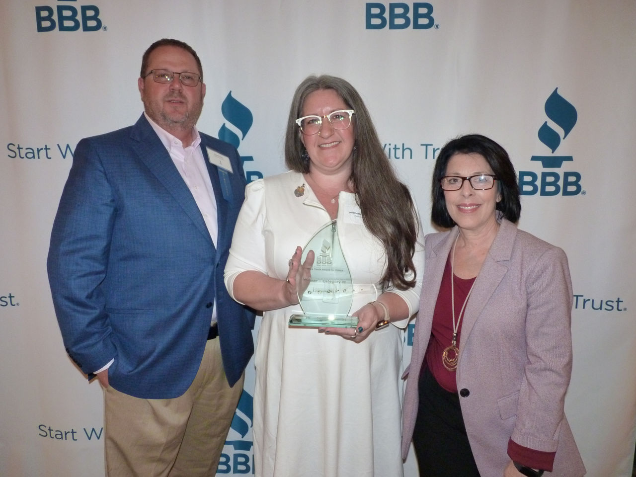 bbb torch award cat 2 winner '58 foundations
