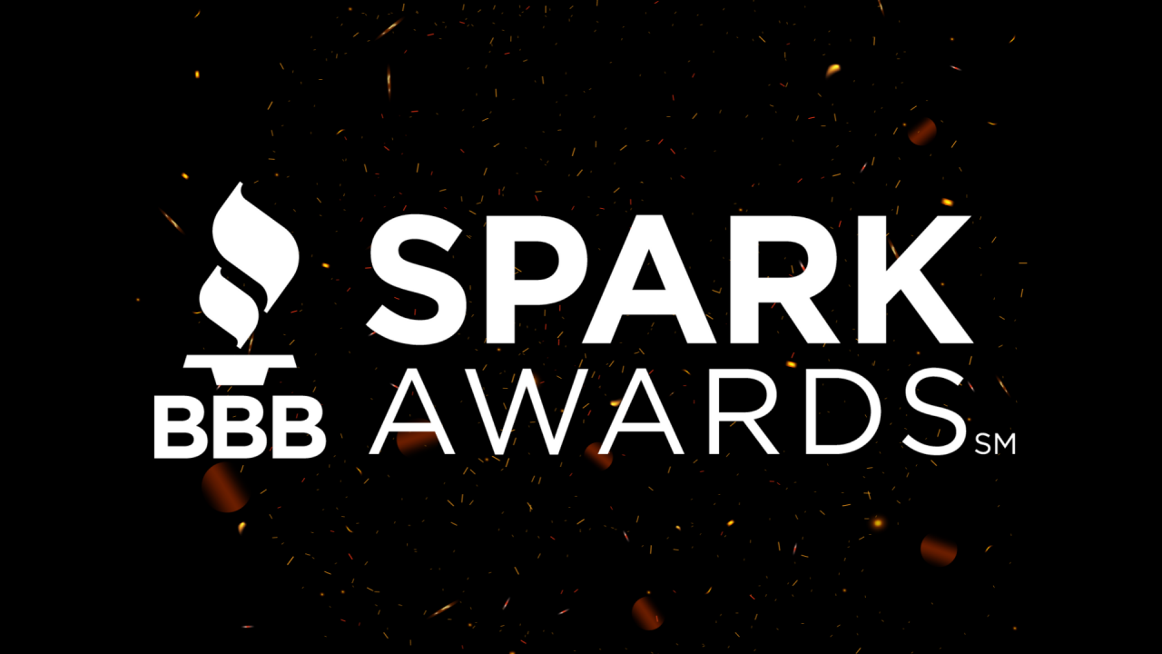 BBB Spark Awards logo