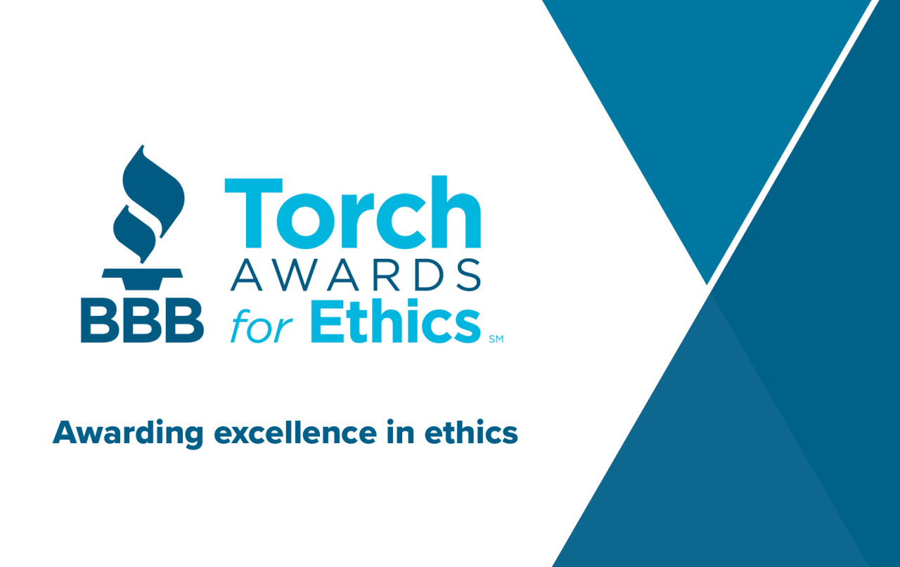 BBB Torch Awards for Ethics logo logo with slogan