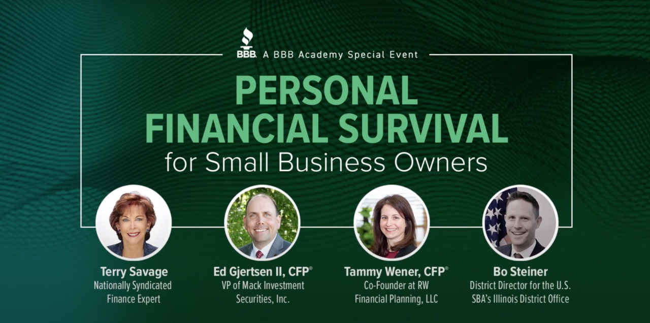 presonal finance survival