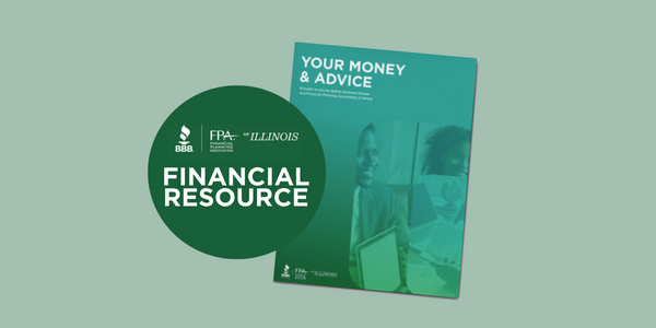 green backgorund with fpa ebook in the forefront