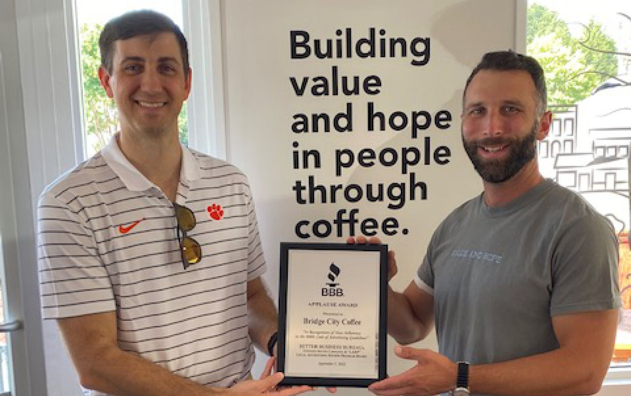 gregory ward accepting award
