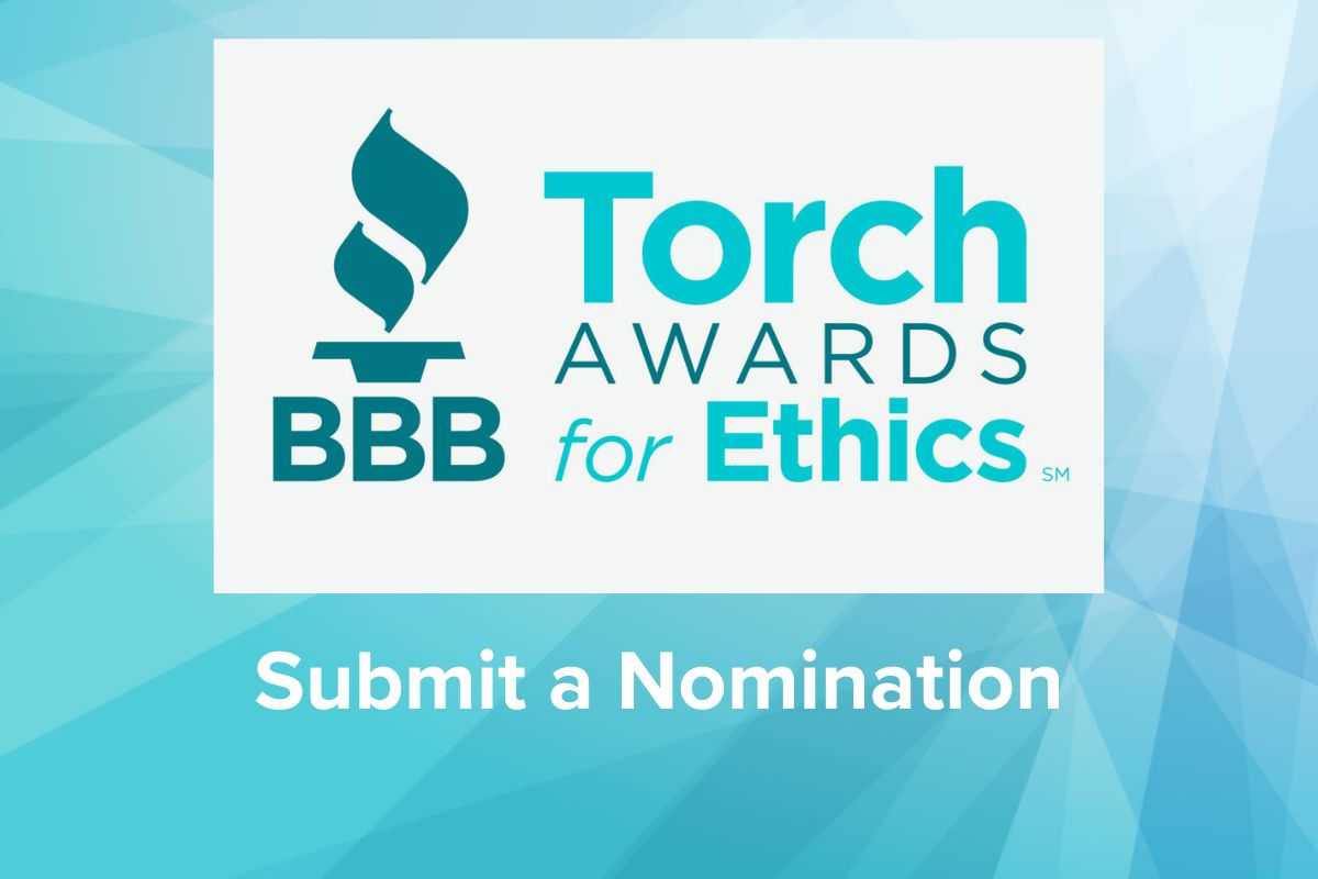 Torch awards logo with the phrase "submit a nomination" below it.