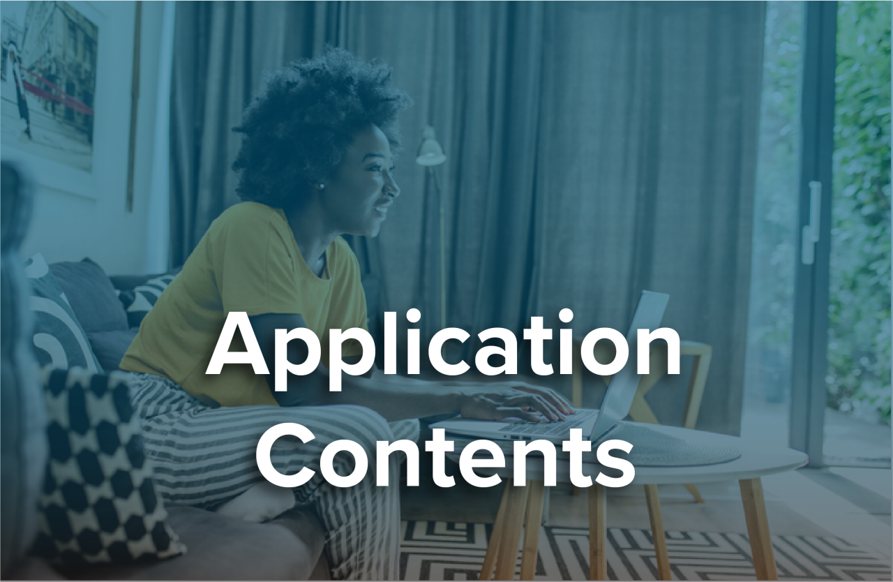 Application Contents